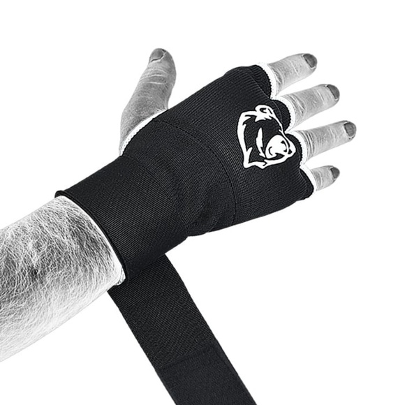 Boxing Inner Gel Gloves (Pair) Quick Wrist Wrap Padded Knuckle Fist Protector - Picture 4 of 4